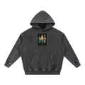Surfboards Snow Wash Fleece Oversize Hoodie