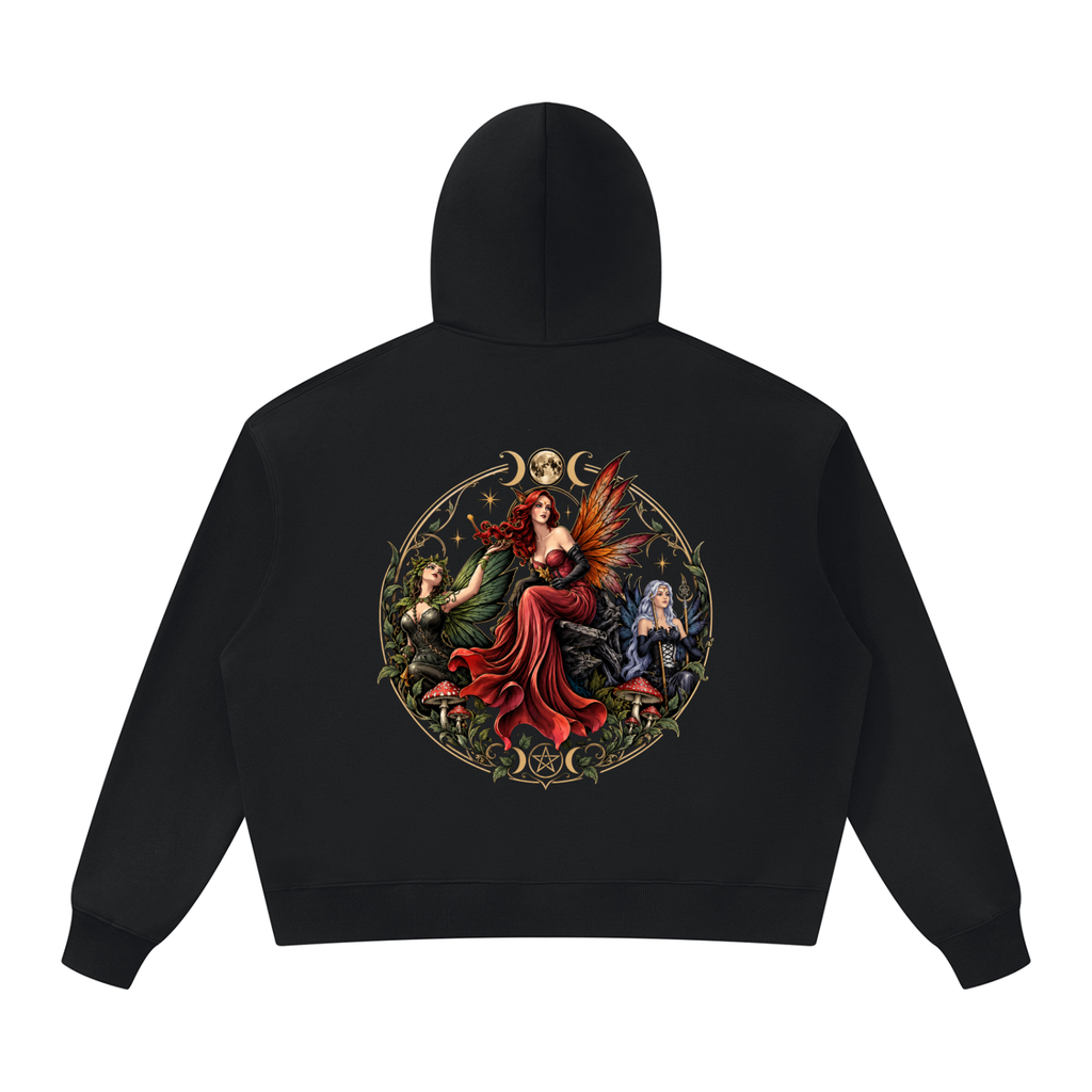 Angelic Design 1 Arcana 7 Unisex Oversized Heavyweight Hoodie
