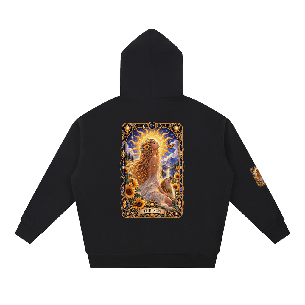 The Sun Tarot Essential Heavyweight Hoodie Unisex