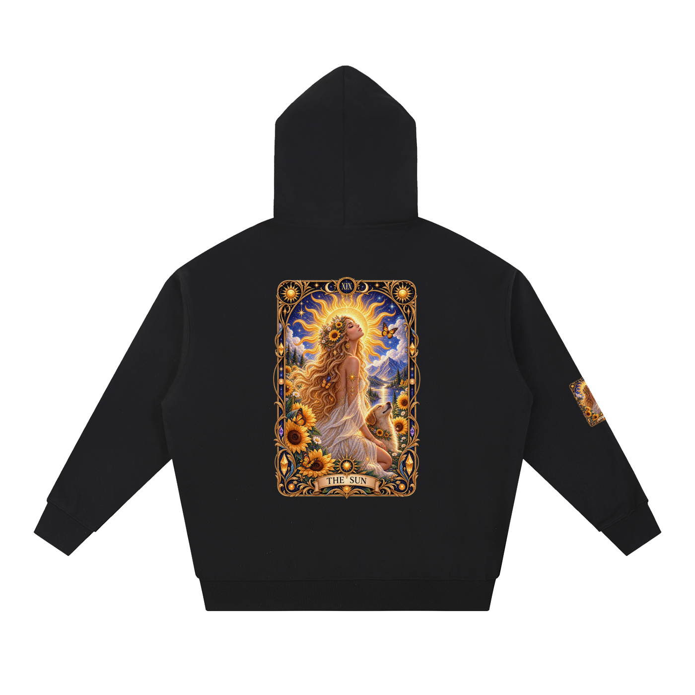 The Sun Tarot Essential Heavyweight Hoodie Unisex