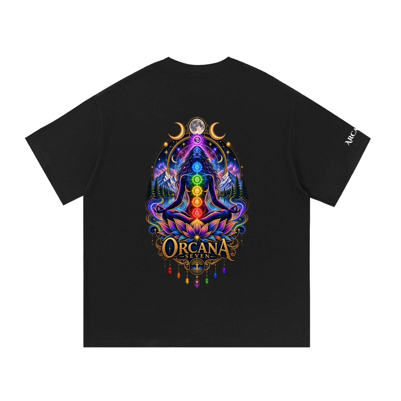 Cosmic Wanderer Design 2 Essential Cotton T-Shirt Unisex