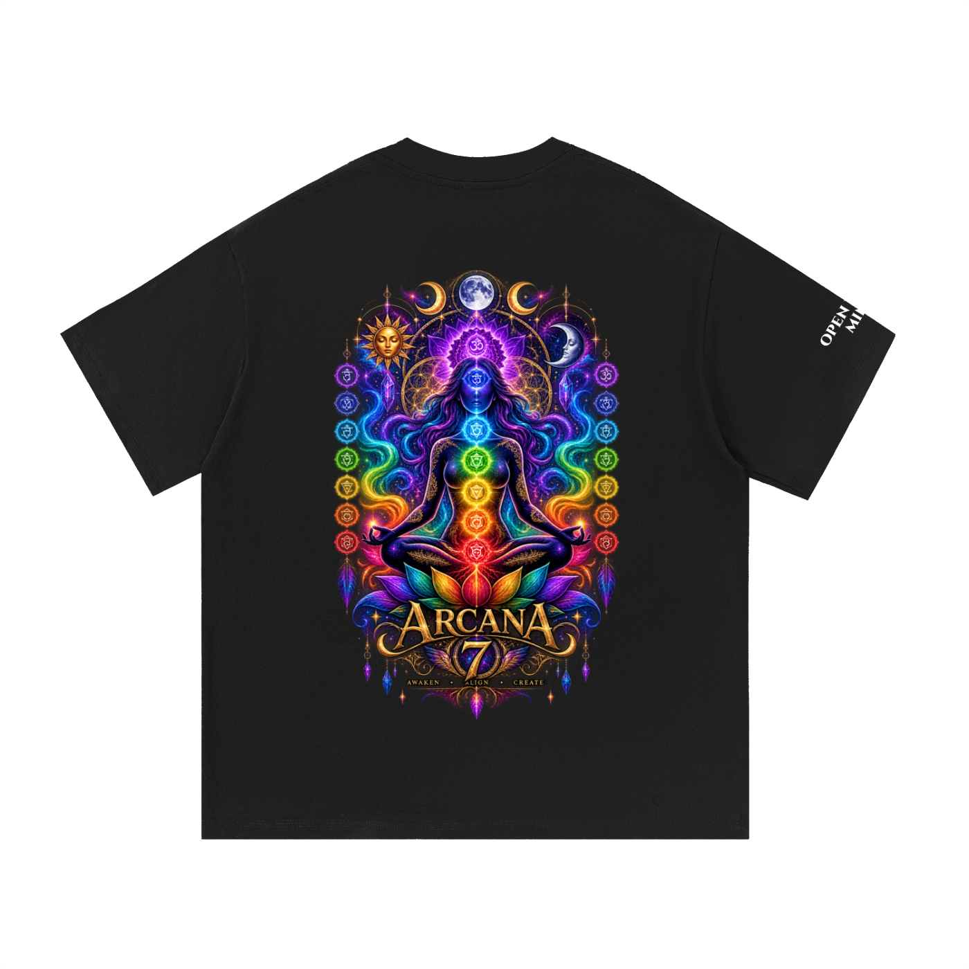 Chakra Design 1 Essential Cotton T-Shirt Unisex