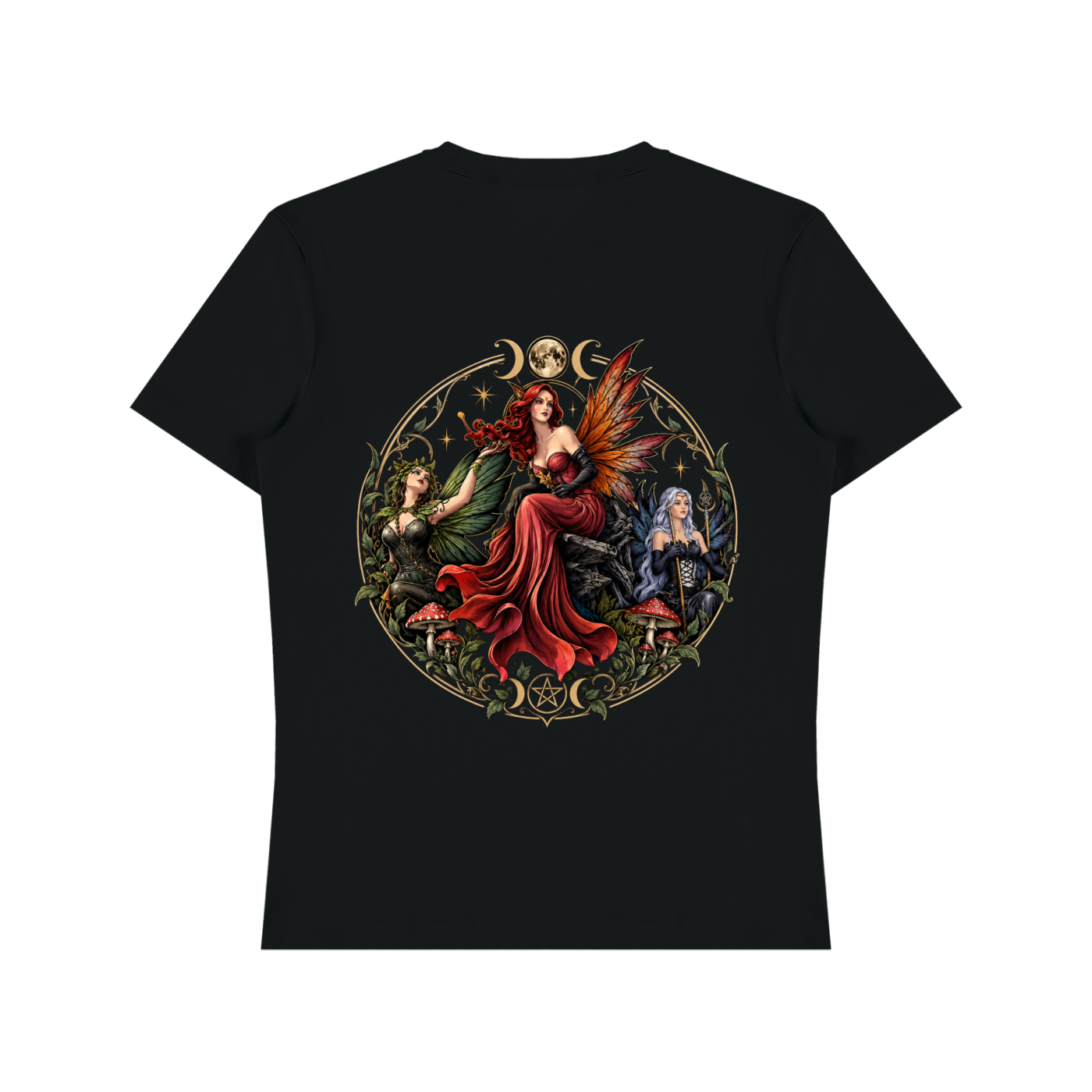 Angelic Design 1 Arcana 7 Heavyweight Cotton T-Shirt Unisex