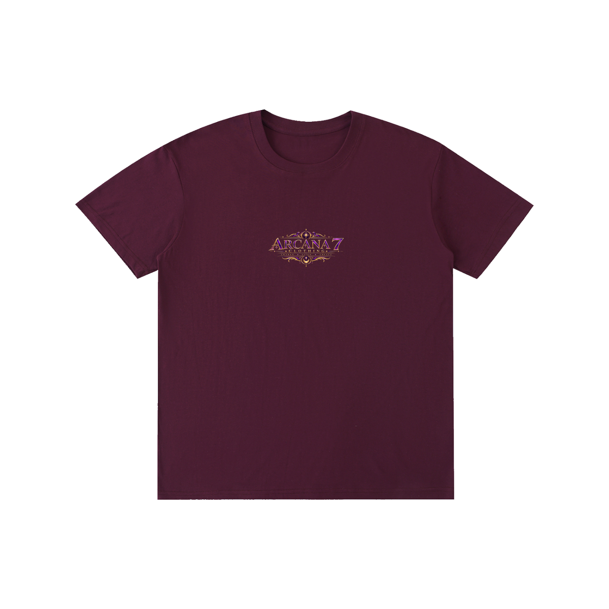 Logo Arcana 7 Pure Cotton Unisex T-Shirt Unisex