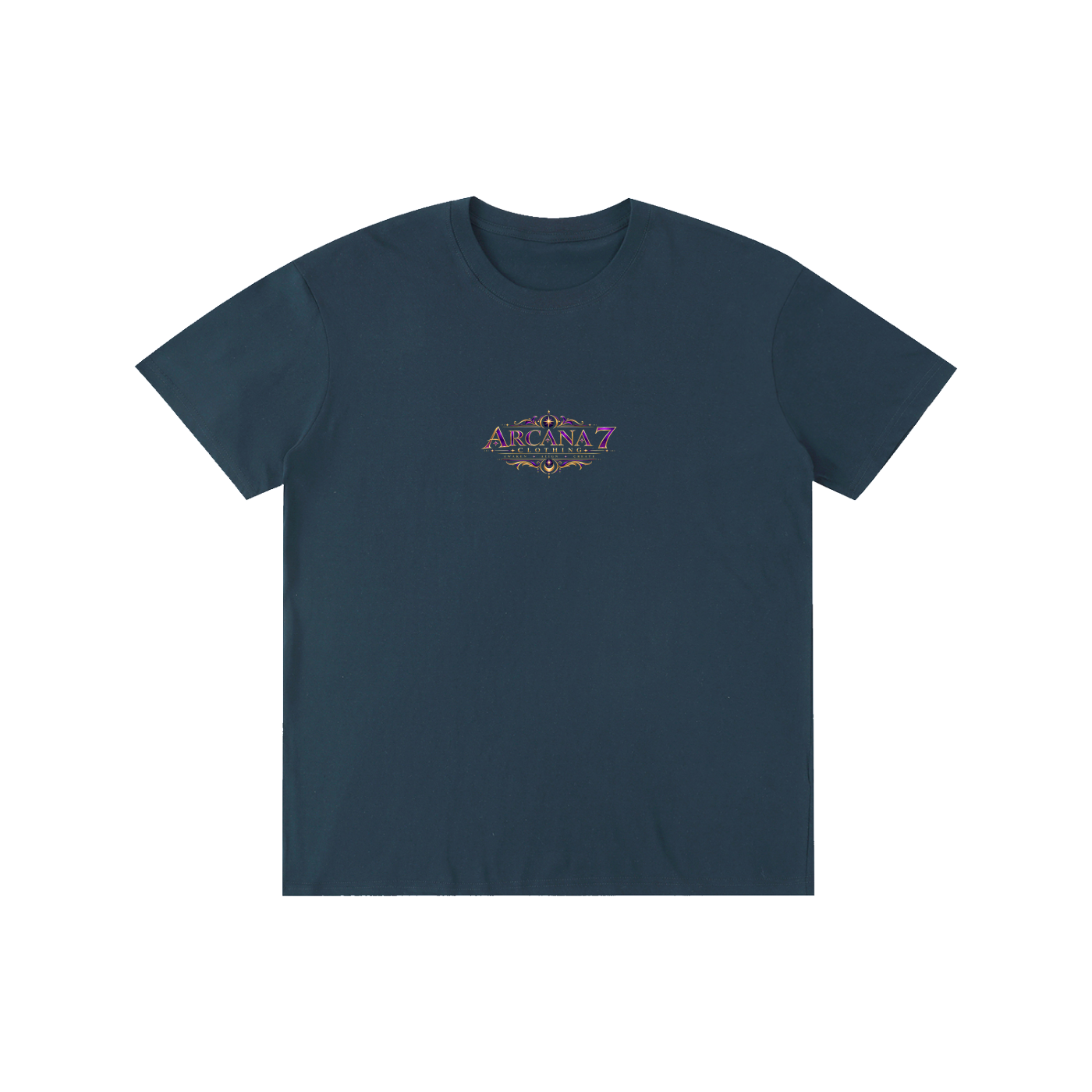 Logo Arcana 7 Pure Cotton Unisex T-Shirt Unisex