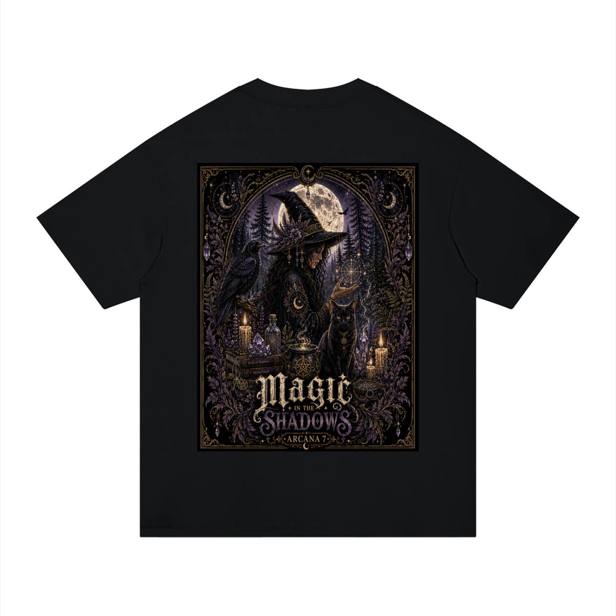 Magic in the Shadows  Limited Edition  Regular Fit Cotton T-Shirt Unisex