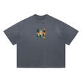 Surf 2 Vintage Washed Distressed Boxy Oversized T-Shirt