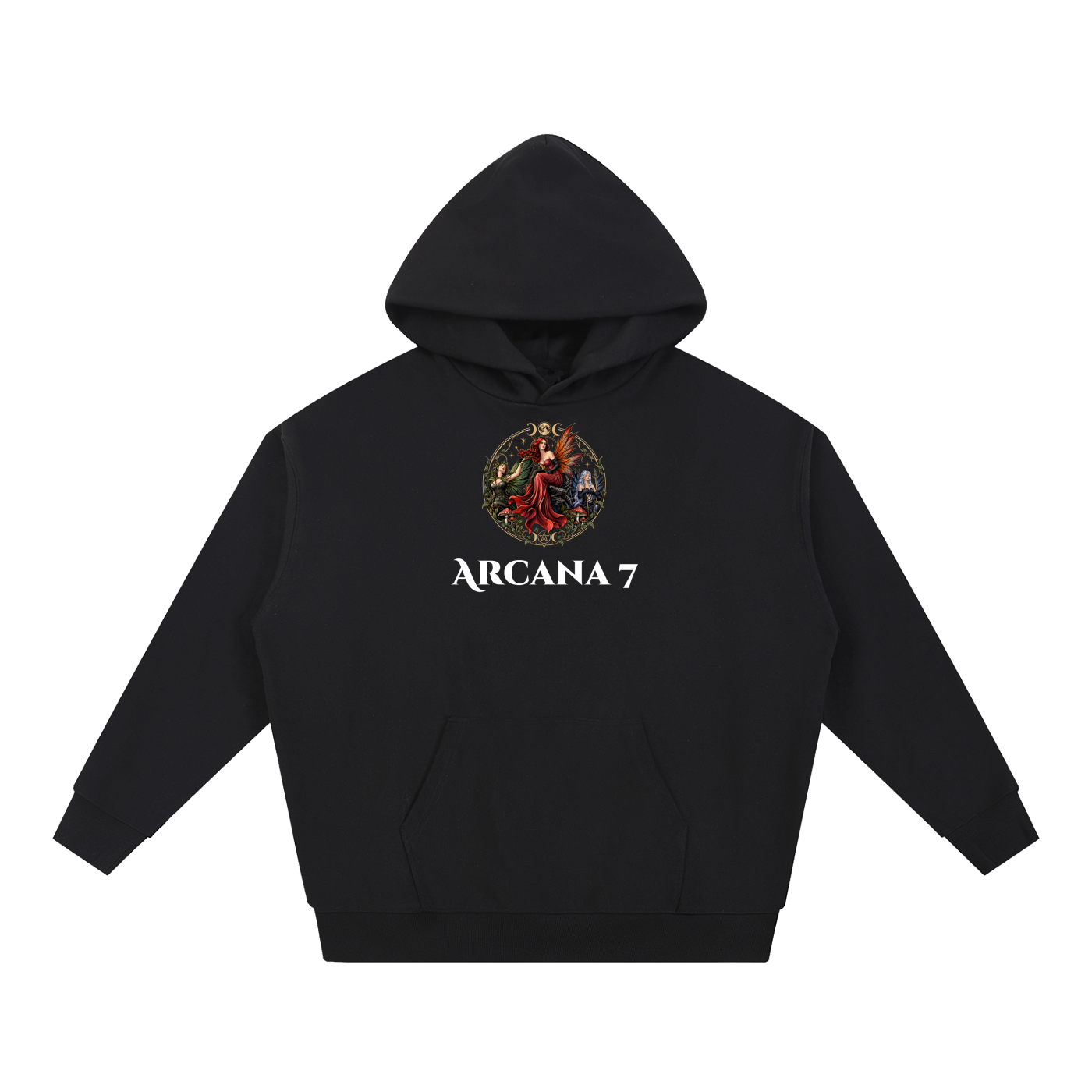 Angelic Design 1  Arcana 7 Essential Heavyweight Hoodie Unisex