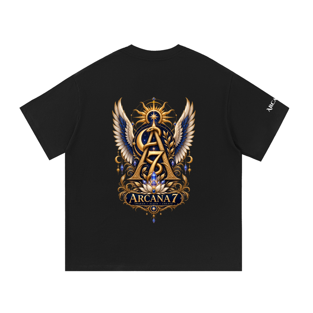Arcana 7 Design 1  Essential Cotton T-Shirt Unisex