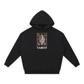 The World Tarot Card Arcana 7 Essential Heavyweight Hoodie