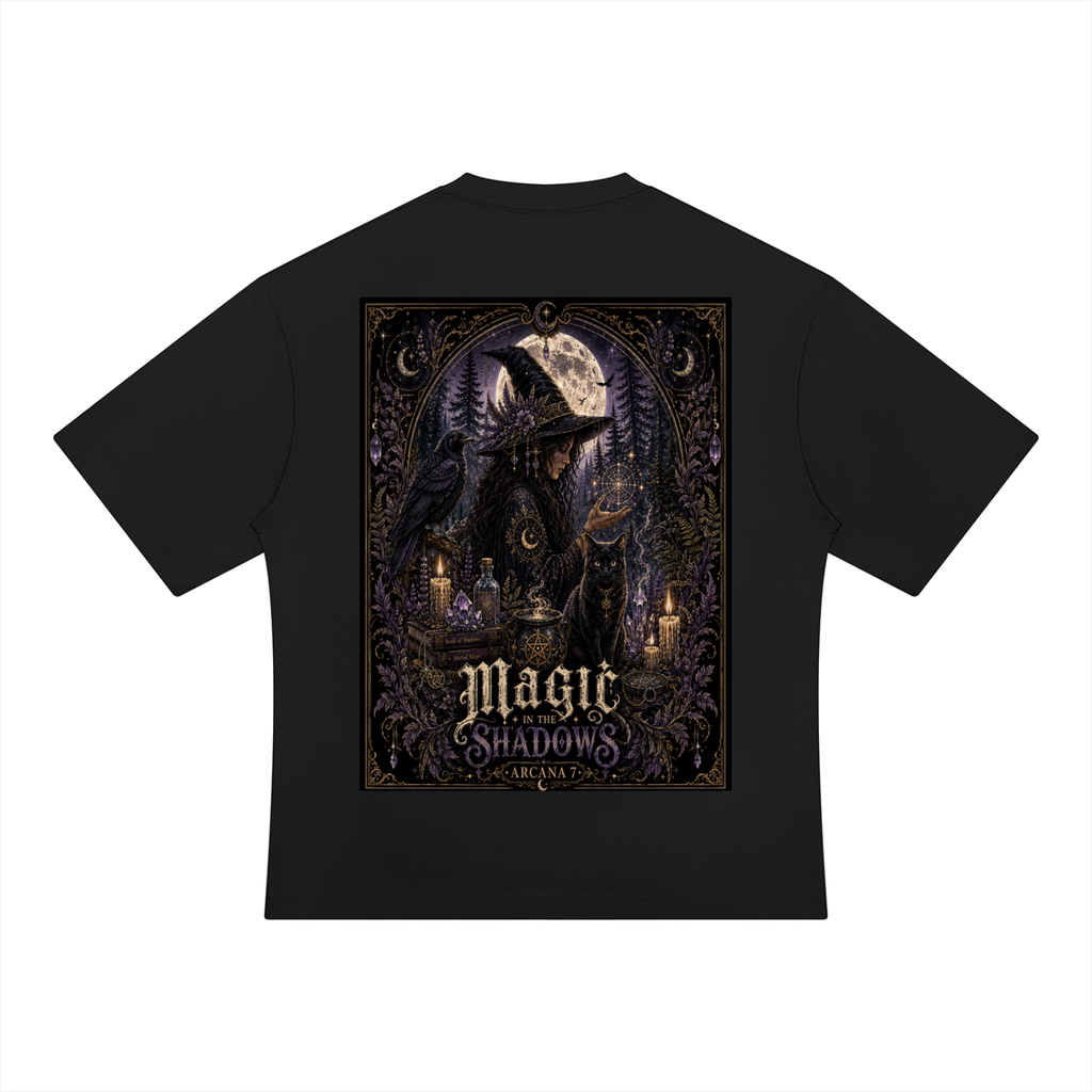 Magic in the Shadows Limited Edition  Heavyweight Oversized T-Shirt Unisex