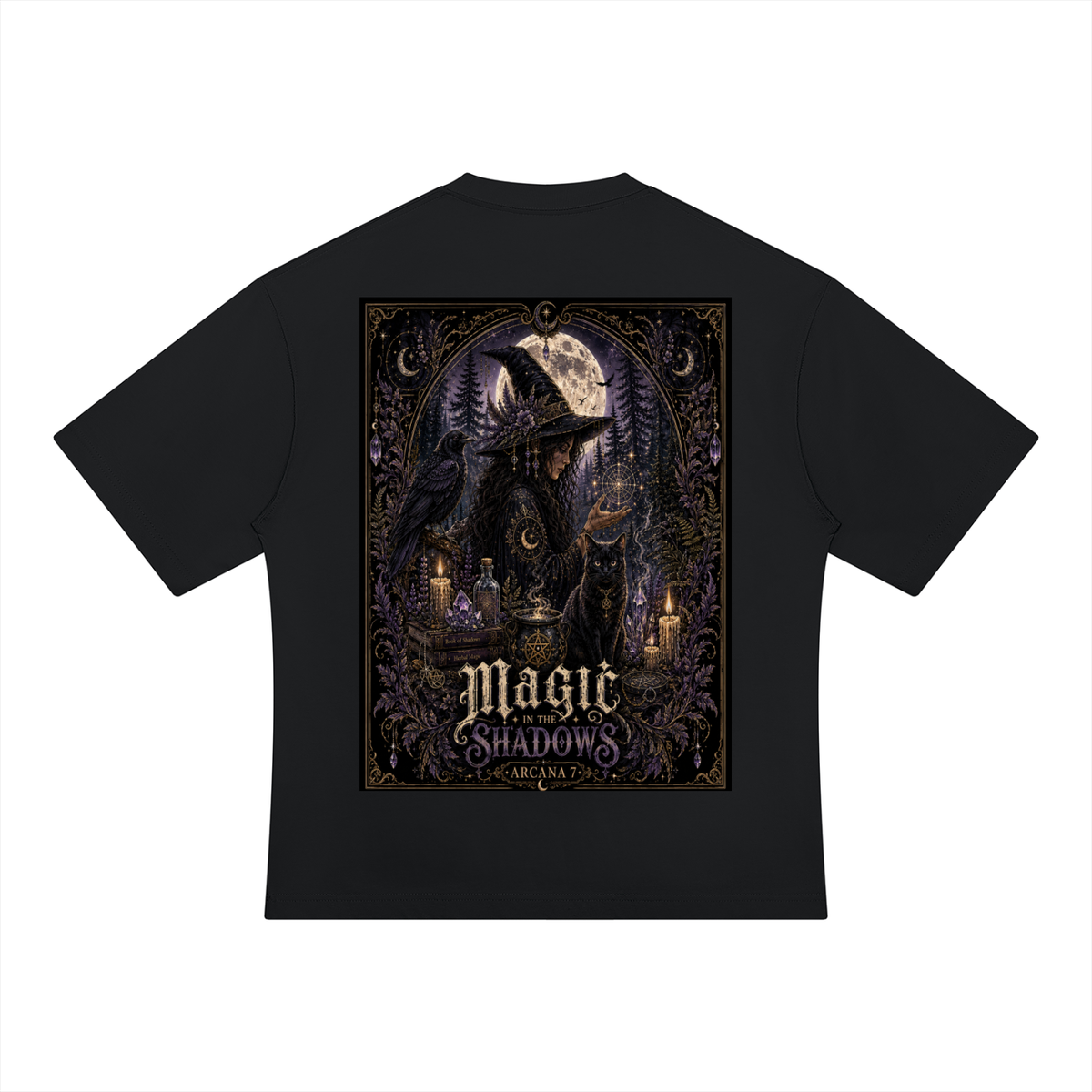 Magic in the Shadows Limited Edition  Heavyweight Oversized T-Shirt Unisex
