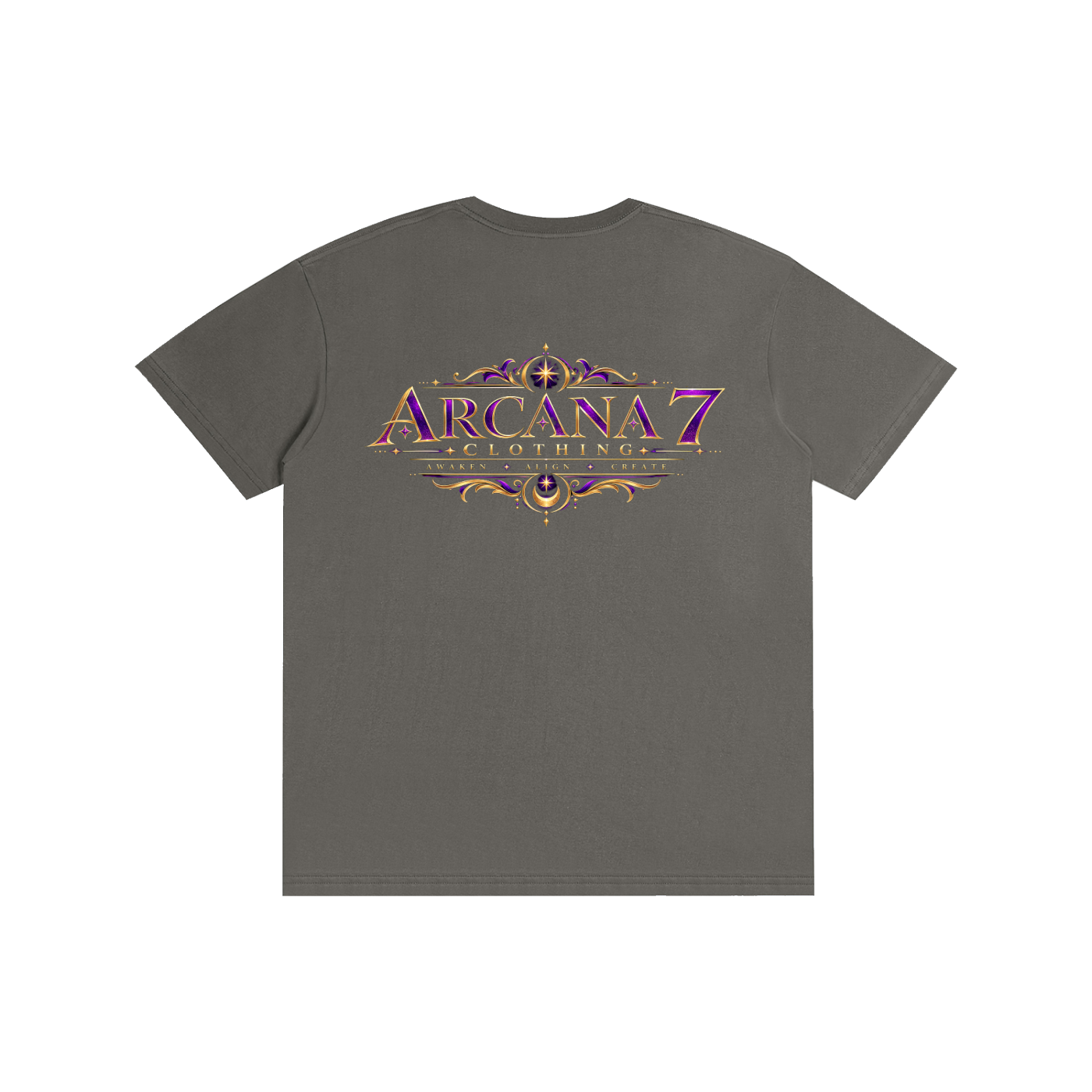 Logo Arcana 7 Pure Cotton Unisex T-Shirt Unisex