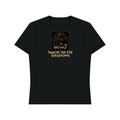 Hooded Cat Magic in the Shadows  Heavyweight Cotton T-Shirt Unisex
