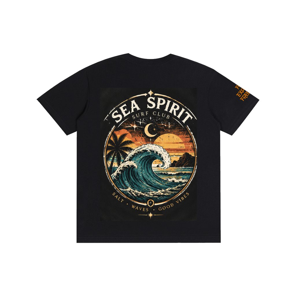Surf sea Spirit Pure Cotton Unisex T-Shirt Unisex