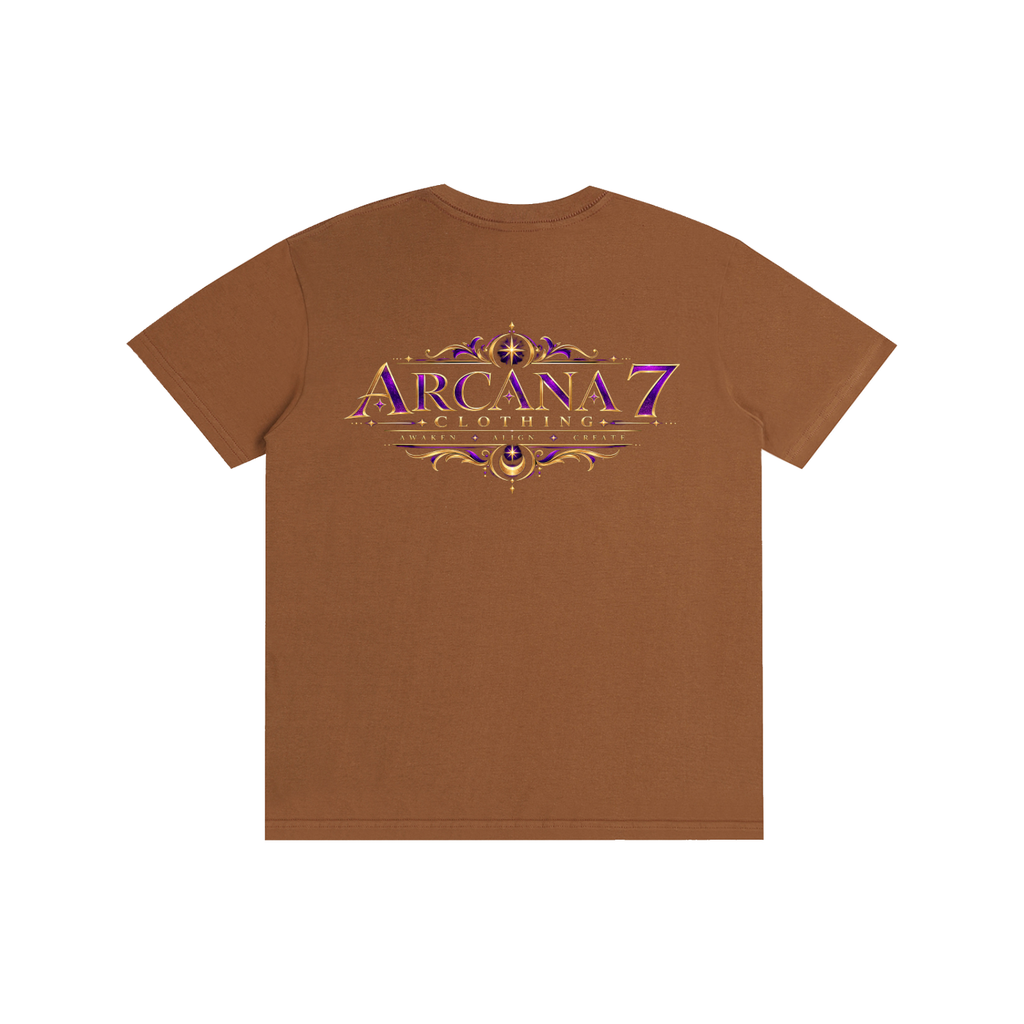 Logo Arcana 7 Pure Cotton Unisex T-Shirt Unisex