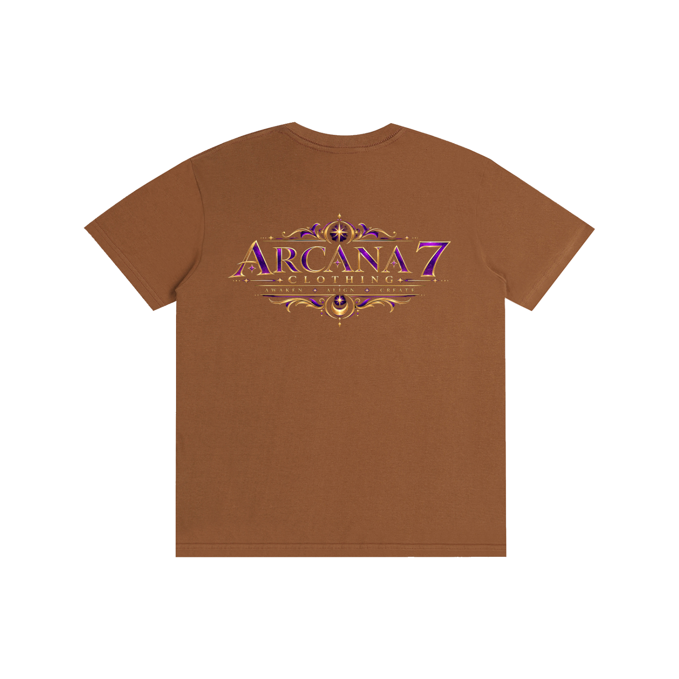 Logo Arcana 7 Pure Cotton Unisex T-Shirt Unisex