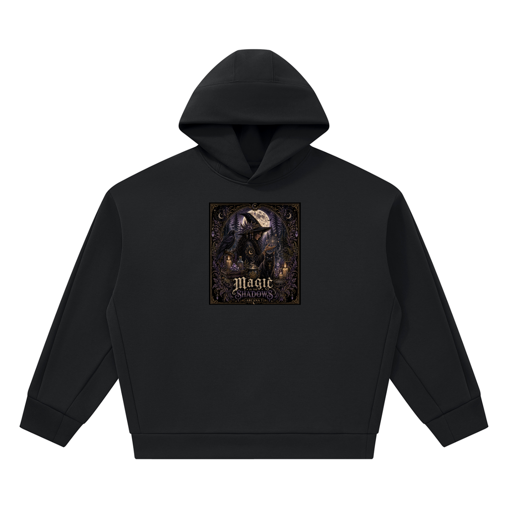 Magic in the Shadows Limited Edition  Heavyweight Fleece Boxy Hoodie Unisex