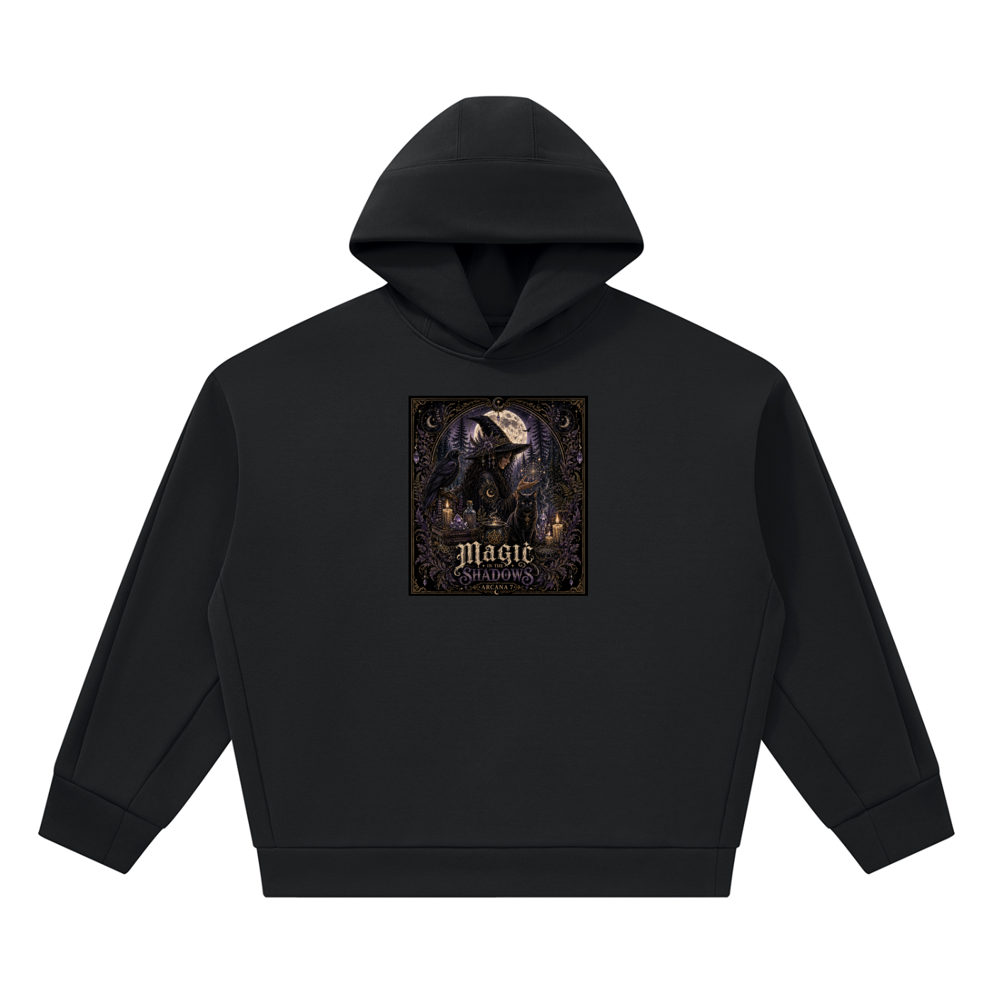 Magic in the Shadows Limited Edition  Heavyweight Fleece Boxy Hoodie Unisex