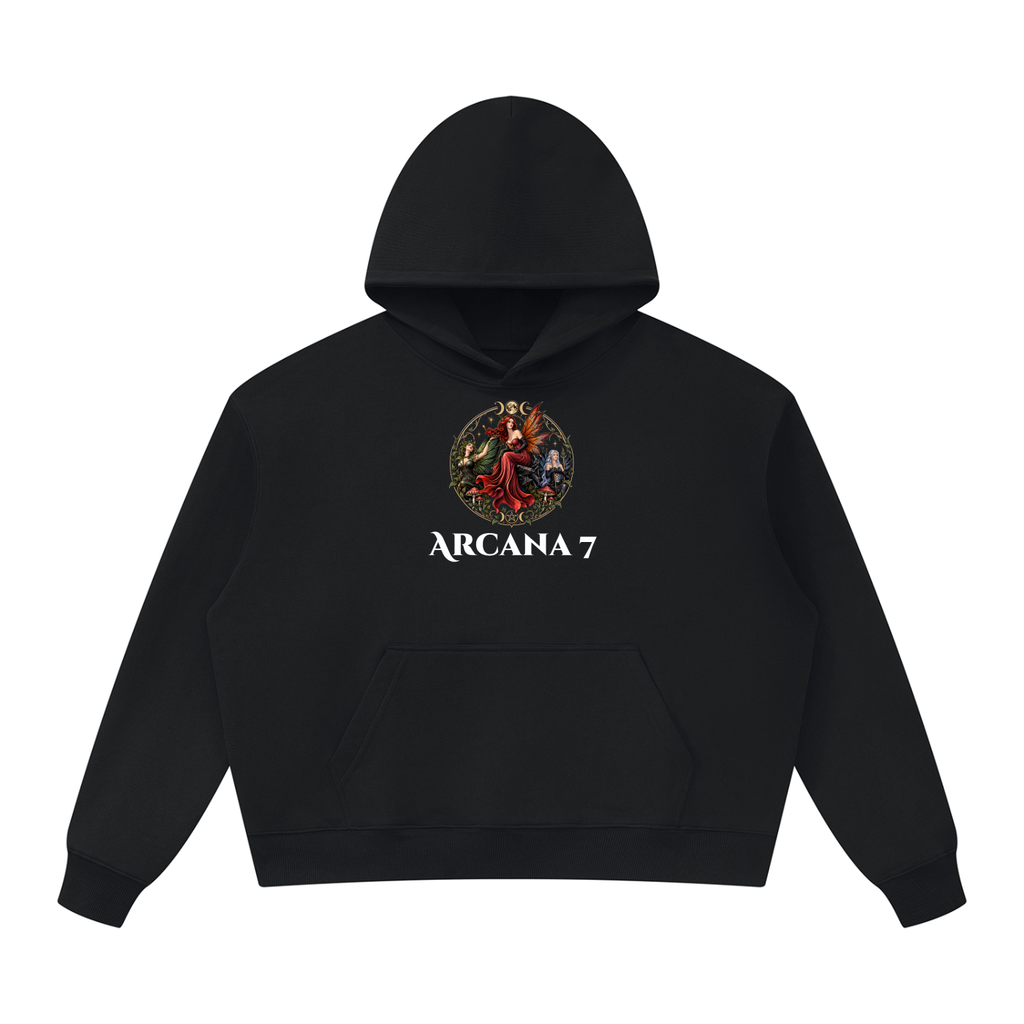 Angelic Design 1 Arcana 7 Unisex Oversized Heavyweight Hoodie