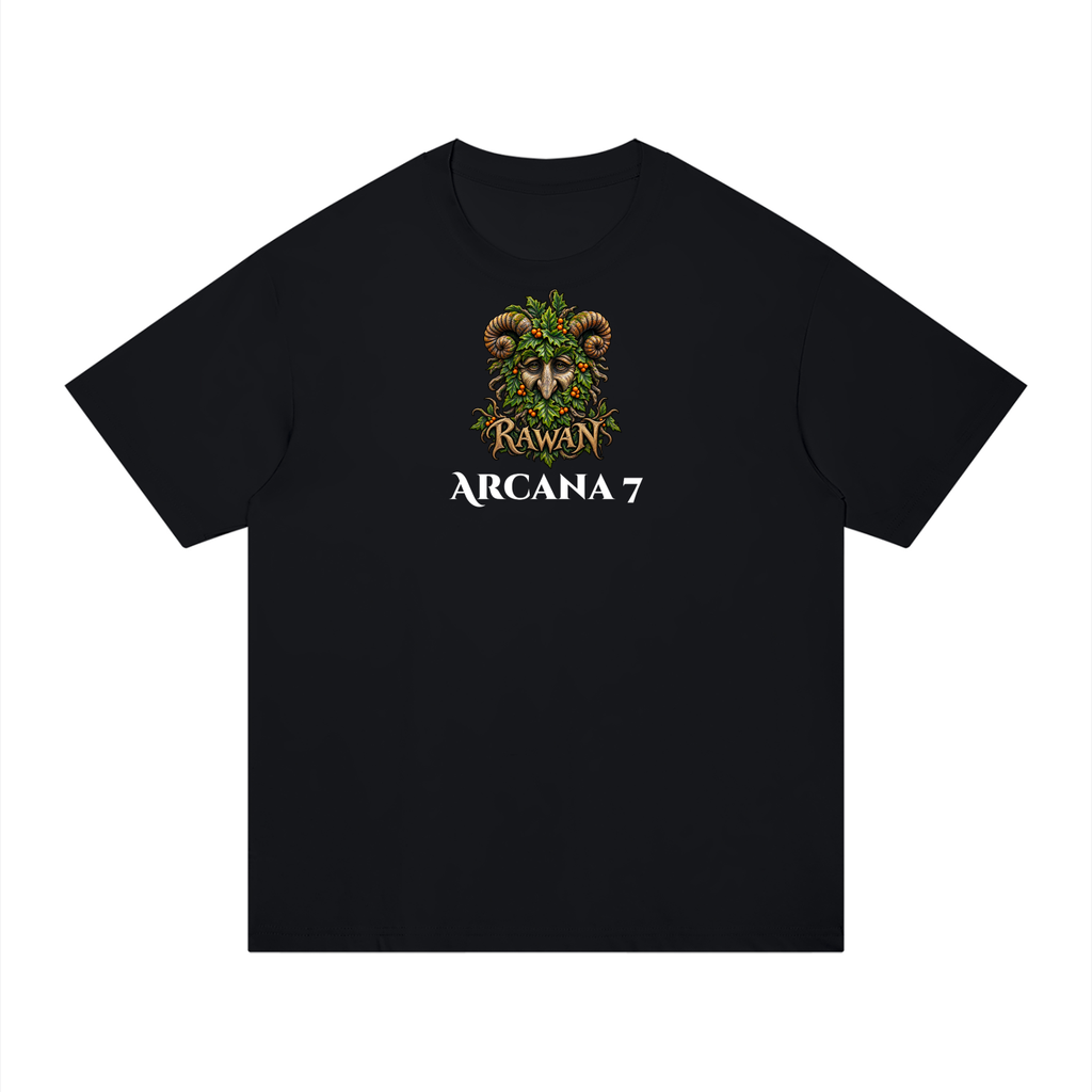 Rawan- Arcana 7  Regular Fit Cotton T-Shirt Unisex