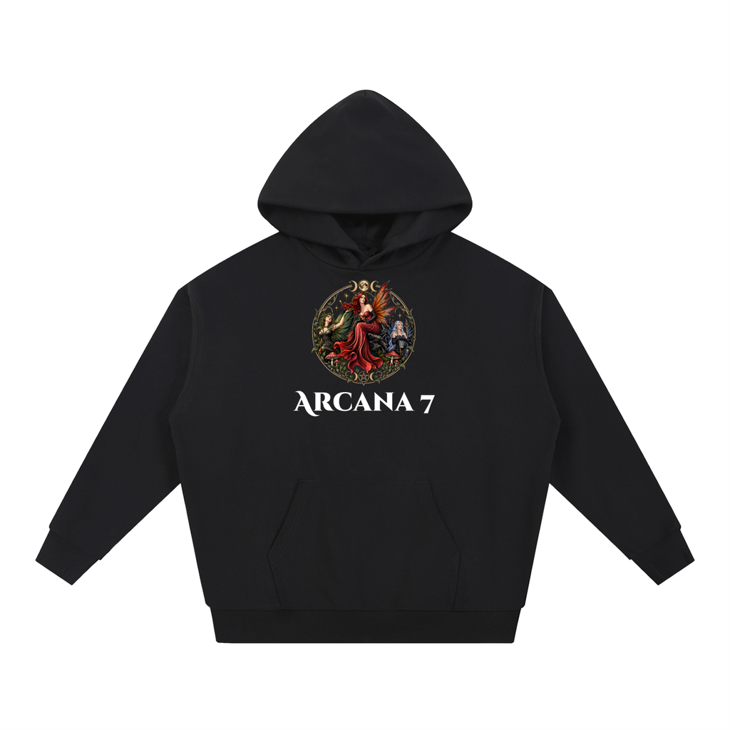 Angelic Design 1 Arcana7 Essential Heavyweight Hoodie Unisex
