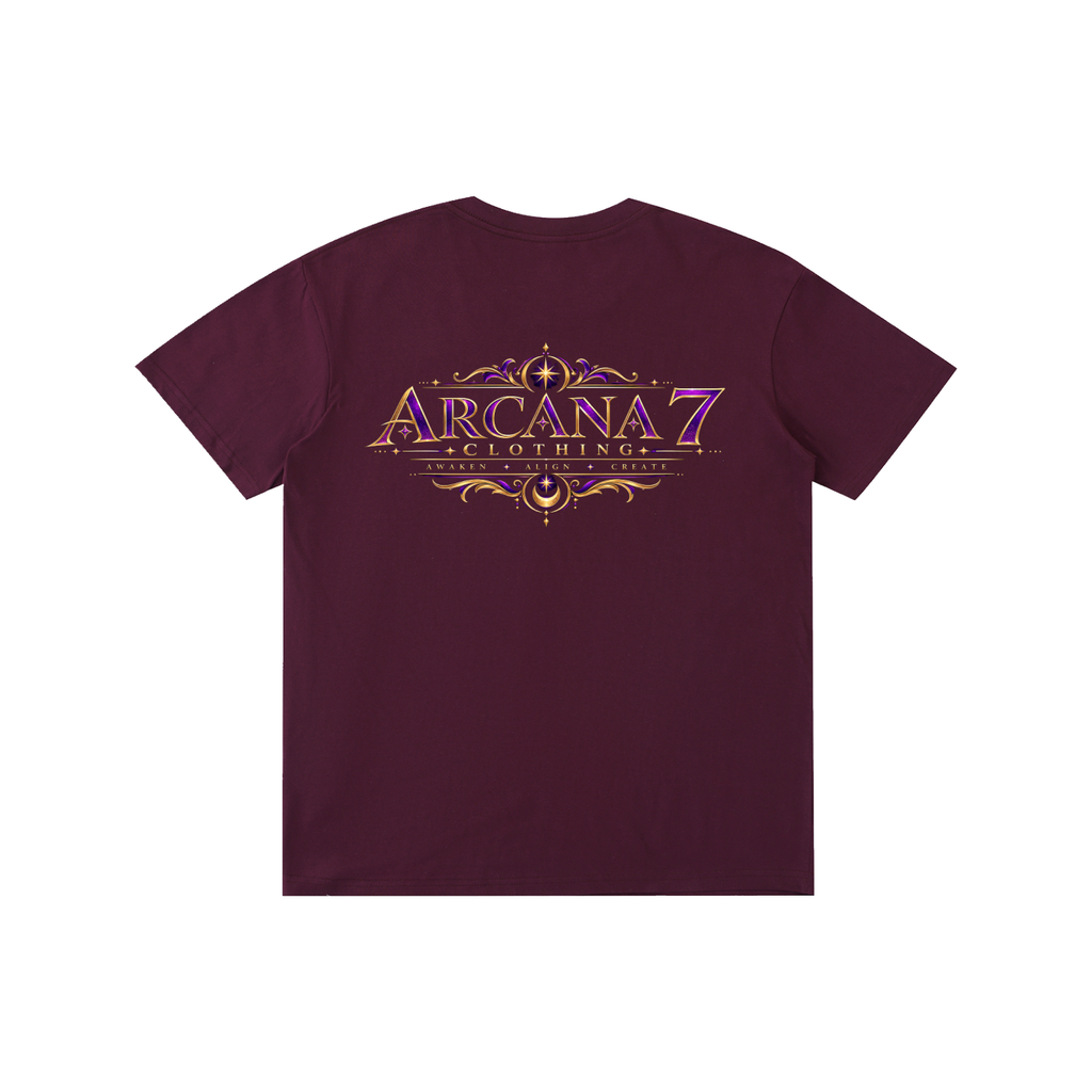 Logo Arcana 7 Pure Cotton Unisex T-Shirt Unisex