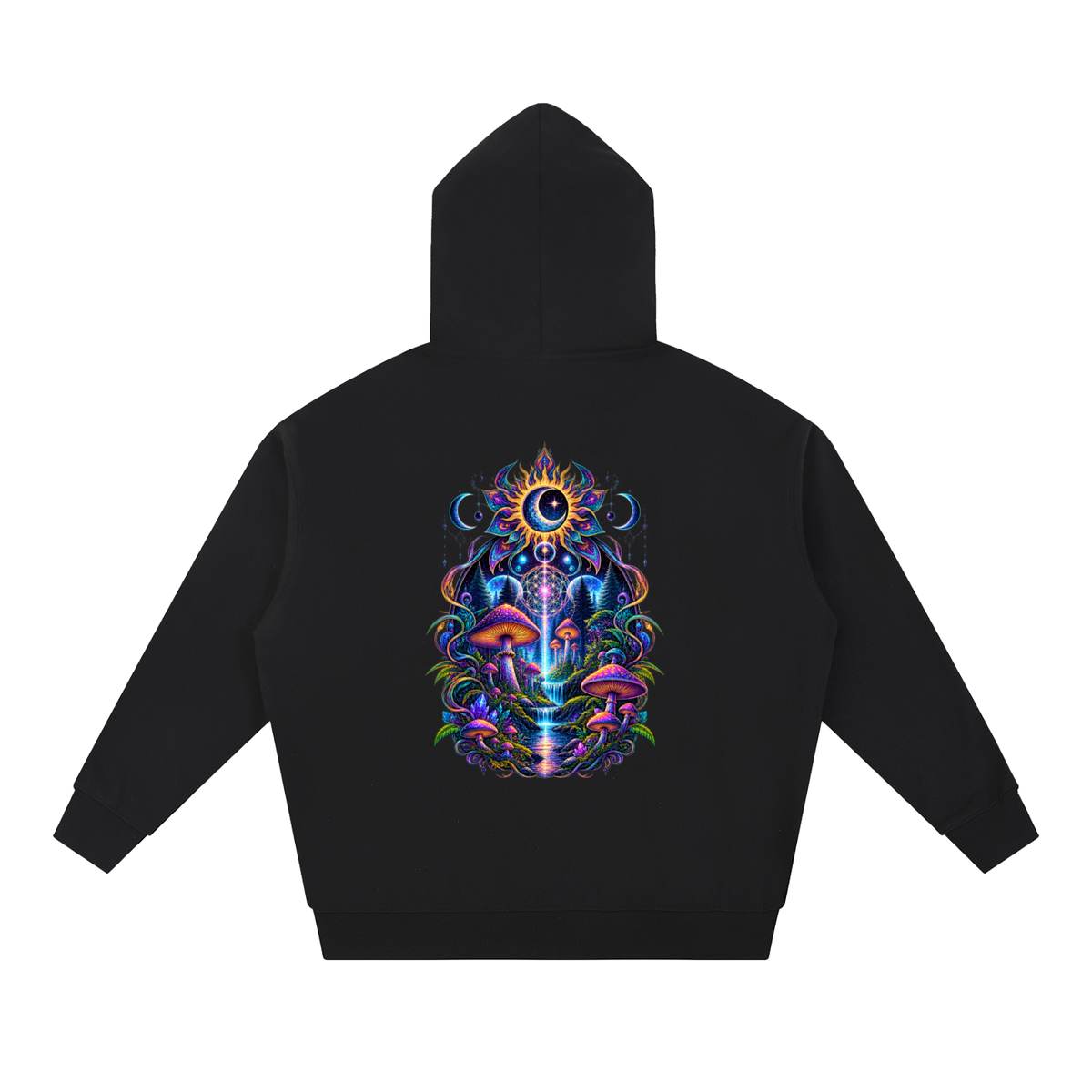 PSY Design 1 Arcana 7 Essential Heavyweight Hoodie Unisex