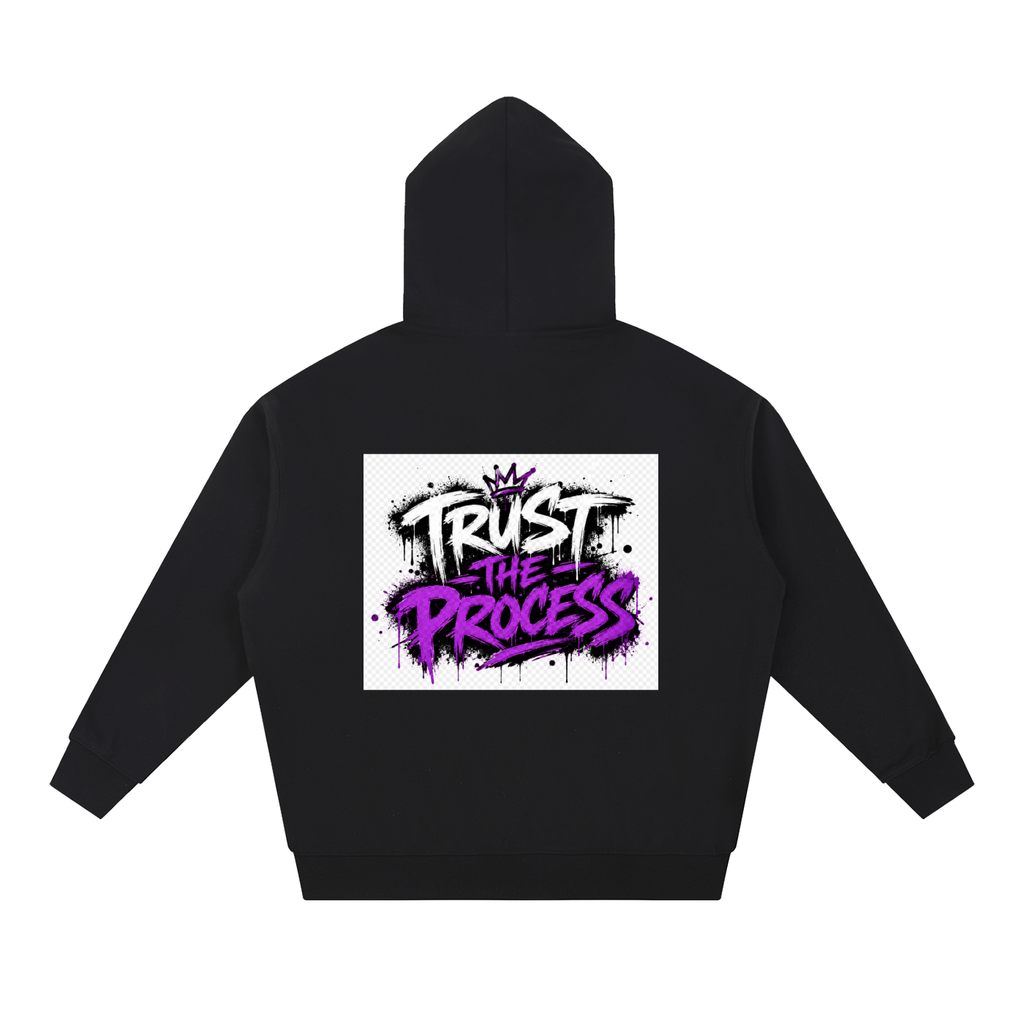 Trust The Process Essential Heavyweight Hoodie Unisex