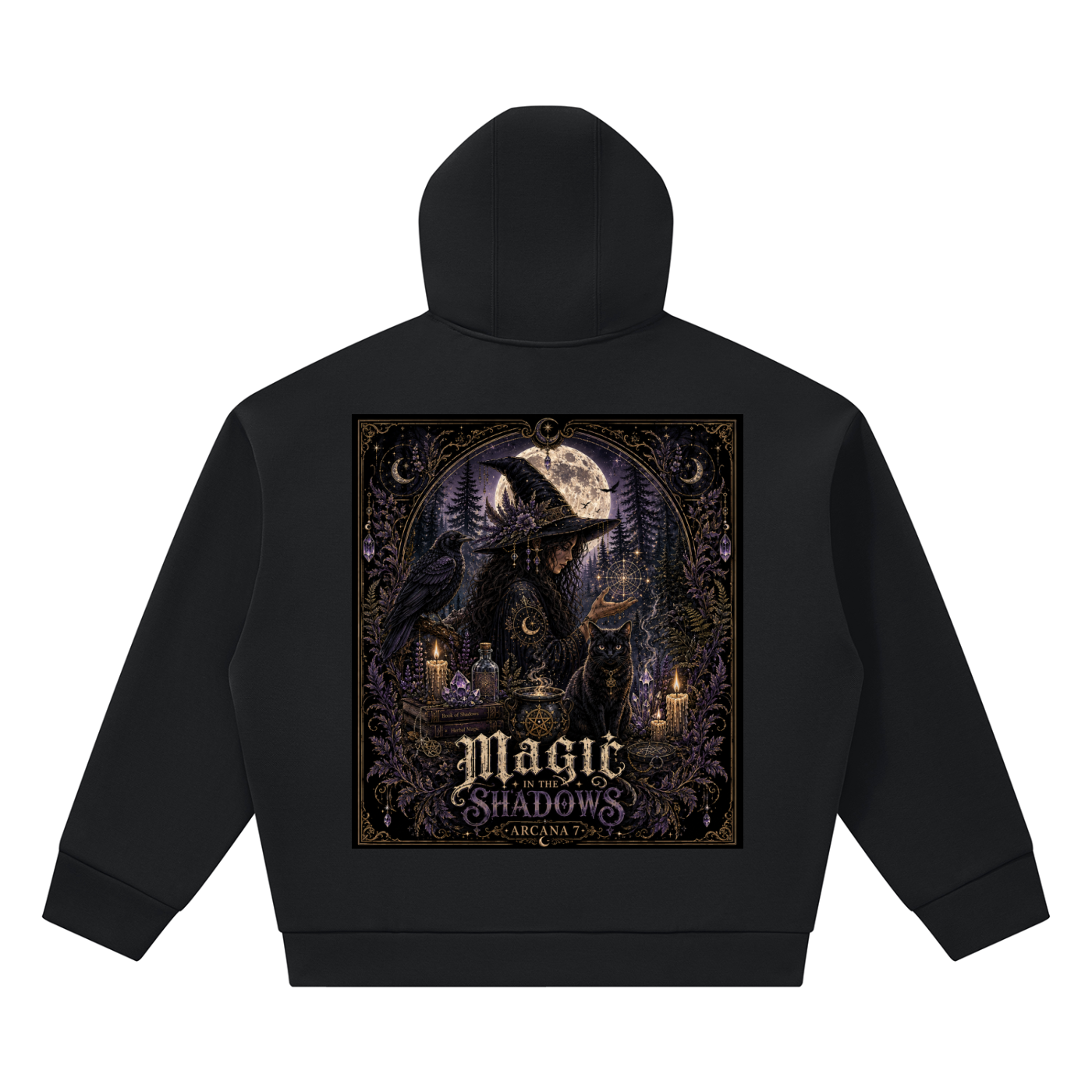 Magic in the Shadows Limited Edition  Heavyweight Fleece Boxy Hoodie Unisex