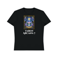The Star Tarot Arcana 7  Heavyweight Cotton T-Shirt Unisex
