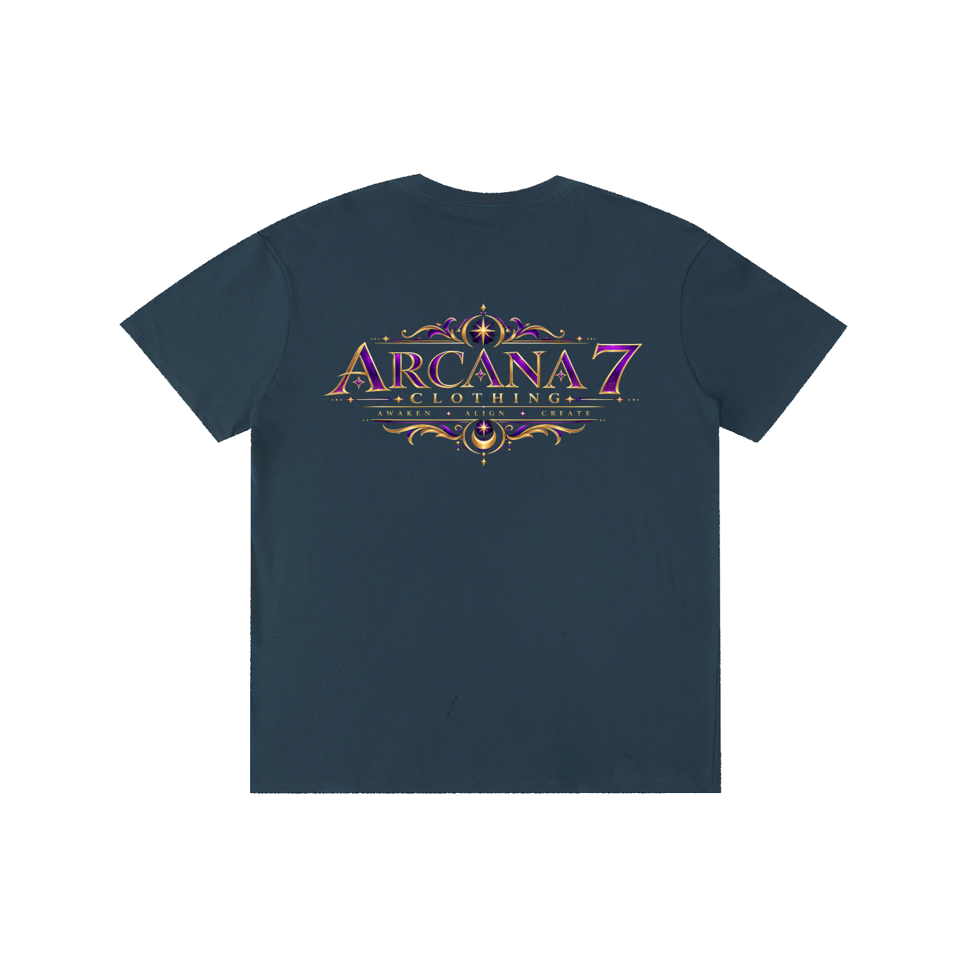 Logo Arcana 7 Pure Cotton Unisex T-Shirt Unisex