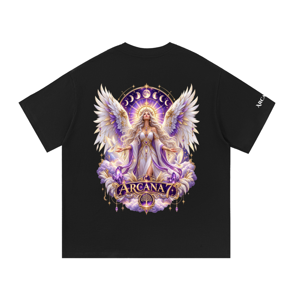 Angelic Arcana 7 Essential Cotton T-Shirt Unisex