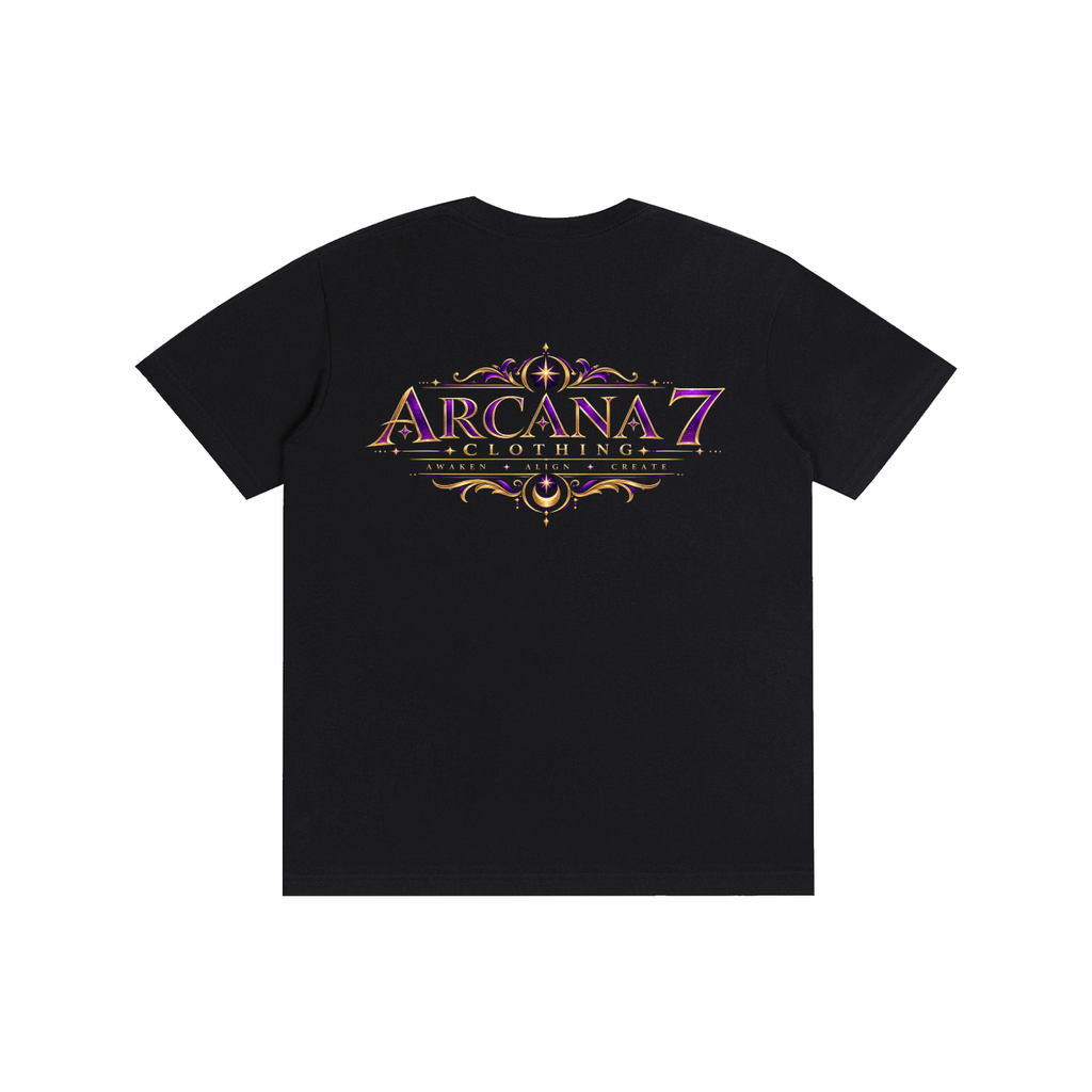 Logo Arcana 7 Pure Cotton Unisex T-Shirt Unisex