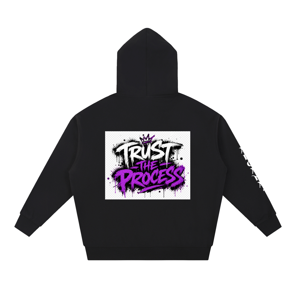 Trust The Process Essential Heavyweight Hoodie Unisex