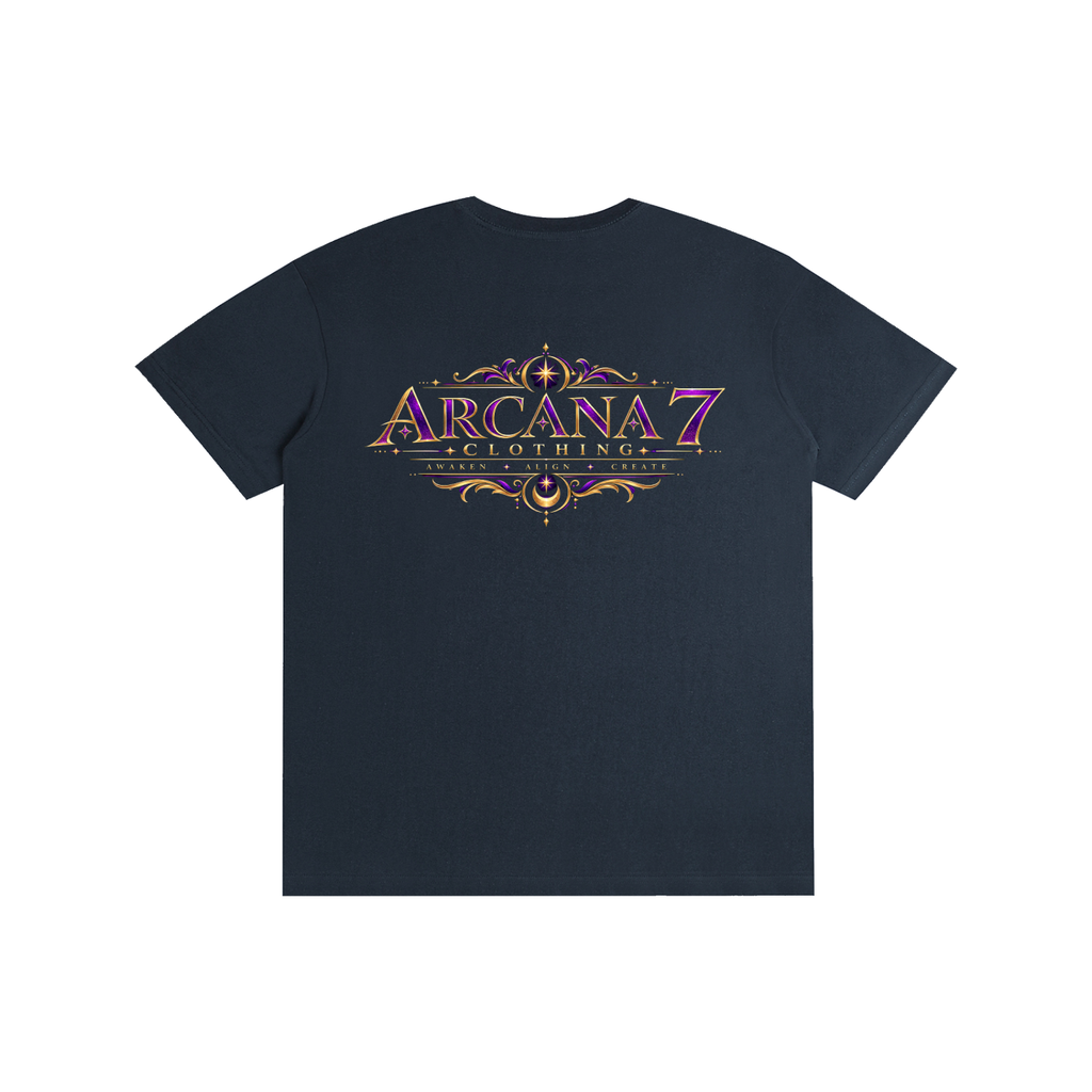 Logo Arcana 7 Pure Cotton Unisex T-Shirt Unisex