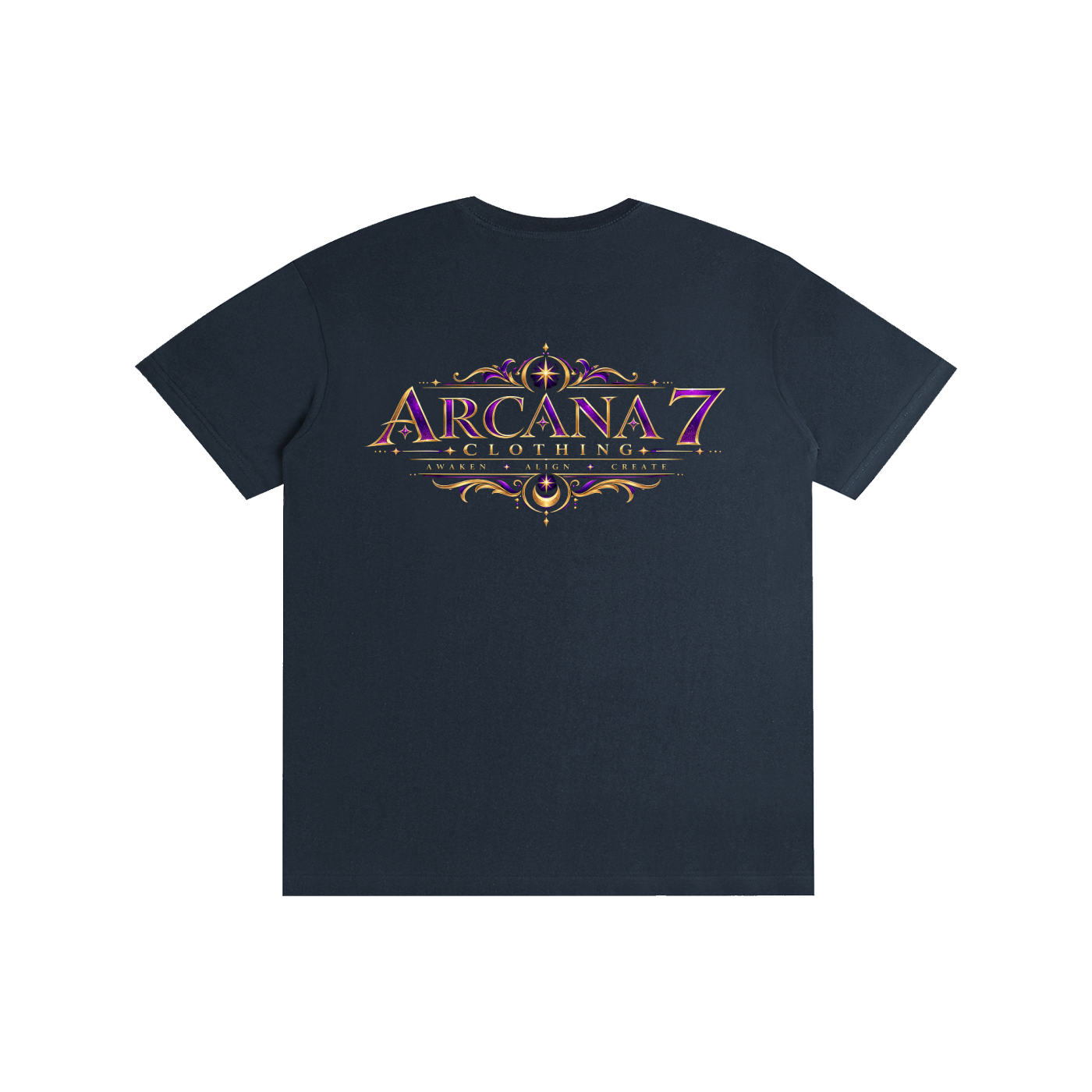 Logo Arcana 7 Pure Cotton Unisex T-Shirt Unisex